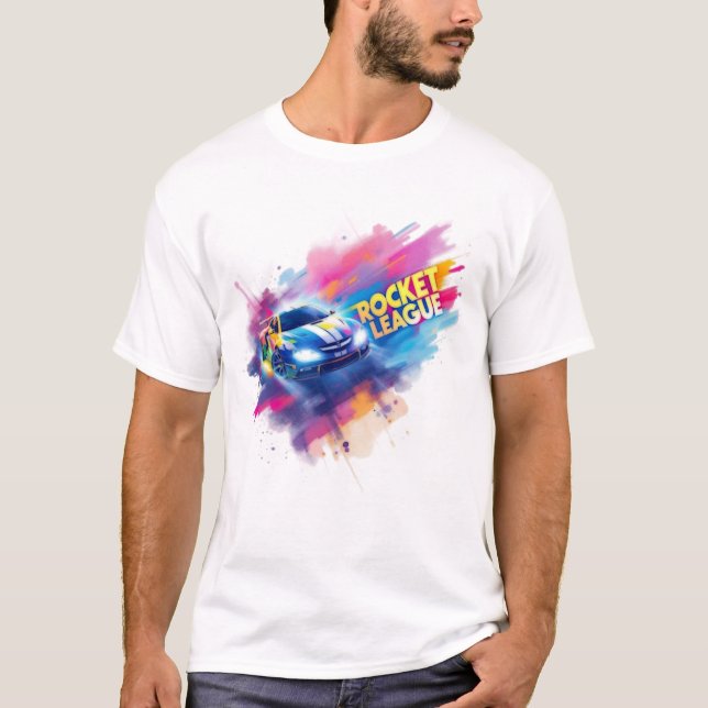 Camiseta Rocket League Rush (Frente)