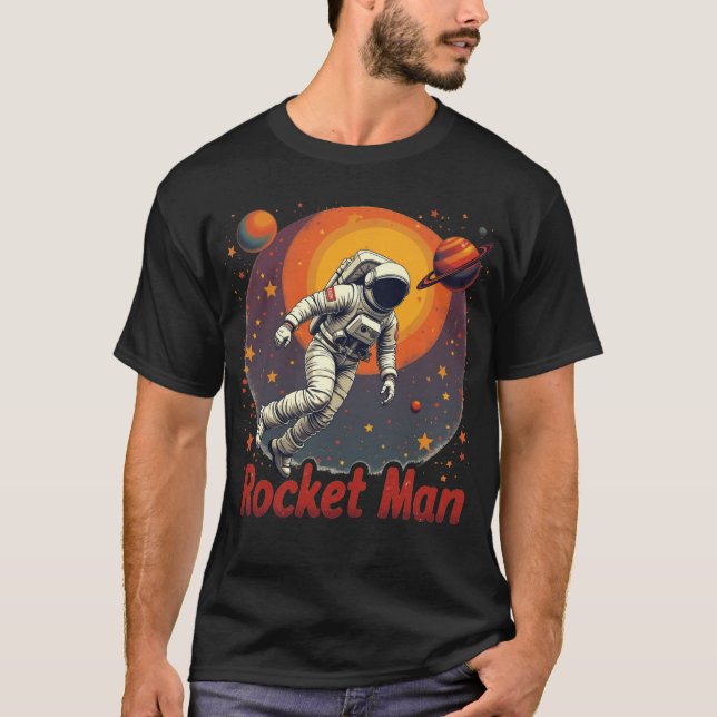 Camiseta Rocket Man (Frente)
