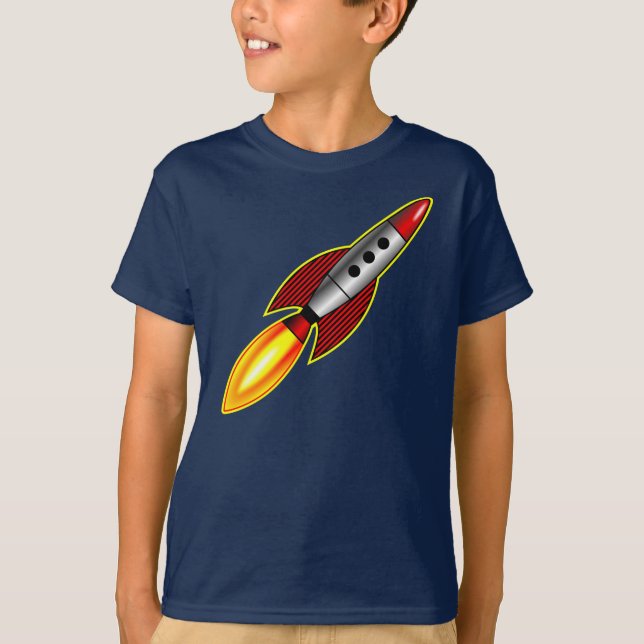Camiseta Rocket - personalizado (Frente)