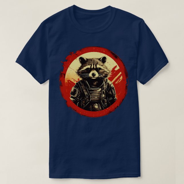 Camiseta Rocket Raccoon (Frente do Design)