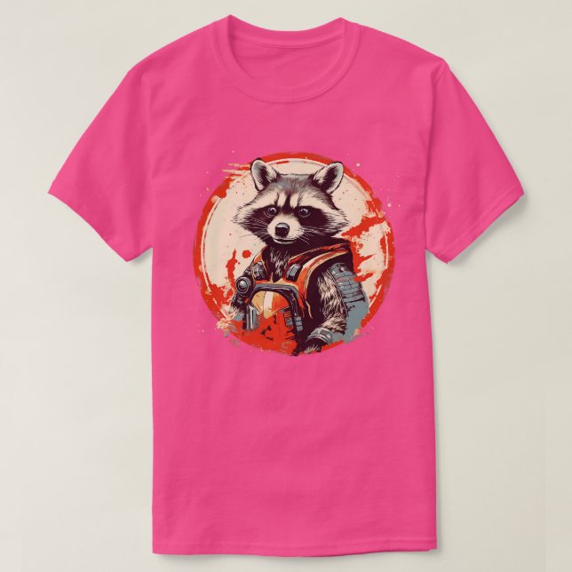 Camiseta Rocket Raccoon (Frente do Design)
