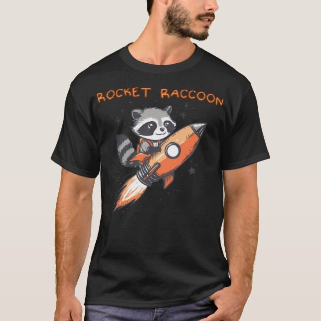 Camiseta Rocket Raccoon (Frente)