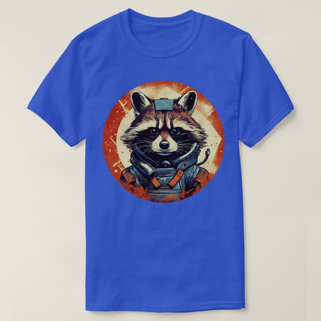 Camiseta Rocket Raccoon 3 (Frente do Design)