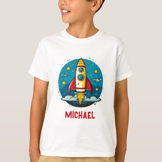 Camiseta Rocketship (Frente)