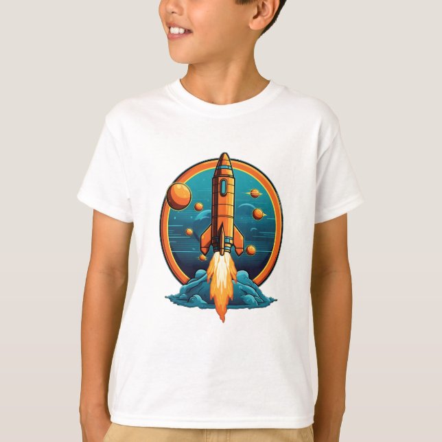 Camiseta Rocketship (Frente)