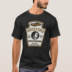 Camiseta Rockford Investigations Emblem Classic T-Shirt