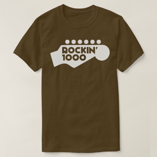 Camiseta Rockin1000 (Frente do Design)