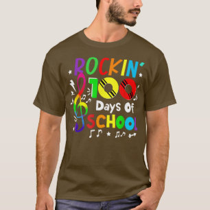 Camiseta Rockin 100 Dias De Professores E Ruas De Música Es