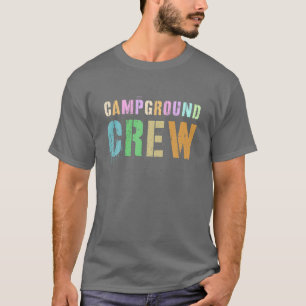 Camiseta Rockin CAMPGROUND TRW Host Conselheiro de Verão Te