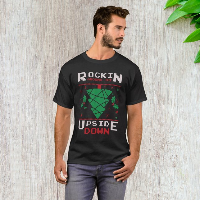 Camiseta Rockin De Cima Para Baixo (Criador carregado)