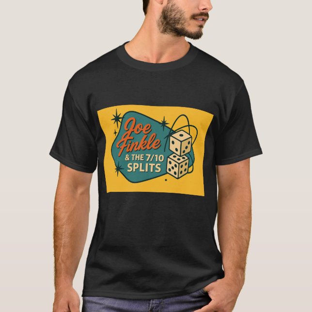 Camiseta Rockin 'Joe Finkle & The 7/10 Splits (Frente)