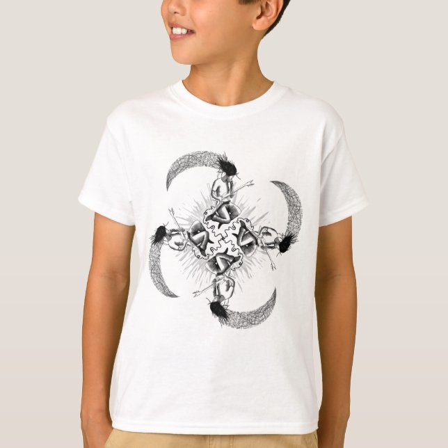 Camiseta Rockin para fora (Frente)