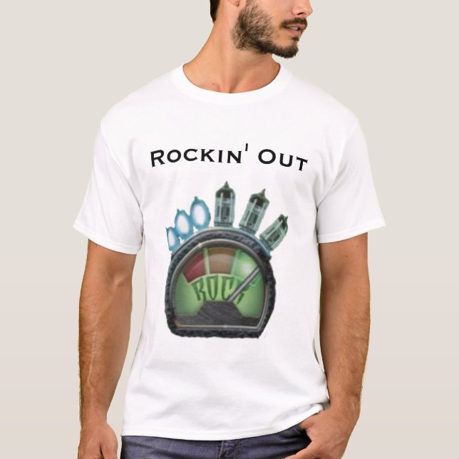 Camiseta Rockin para fora (Frente)