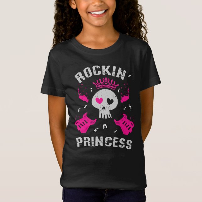 Camiseta Rockin' Princess (Frente)