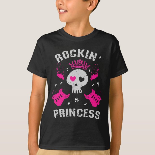 Camiseta Rockin' Princess (Frente)
