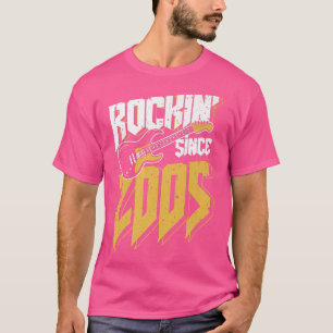 Camiseta Rockin' Since 2005 Vintage Rock Music Fan 17th Bir