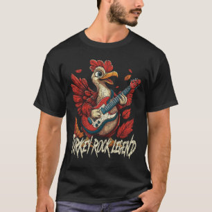 Camiseta Rockin' Turkey - Diversão Musical do Violão de Açã