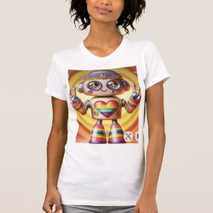 Camiseta Rocking Retro Robot