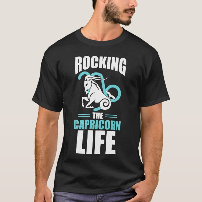 Camiseta Rockinghe Capricorn Life Astrology girl (Frente)