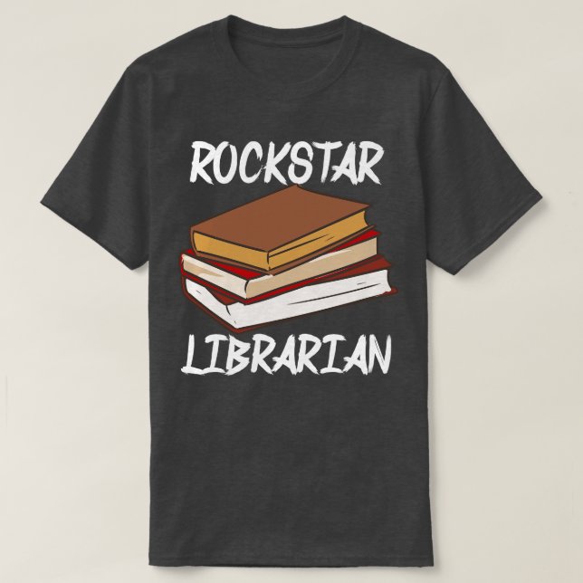 Camiseta RockLibrarian (Frente do Design)