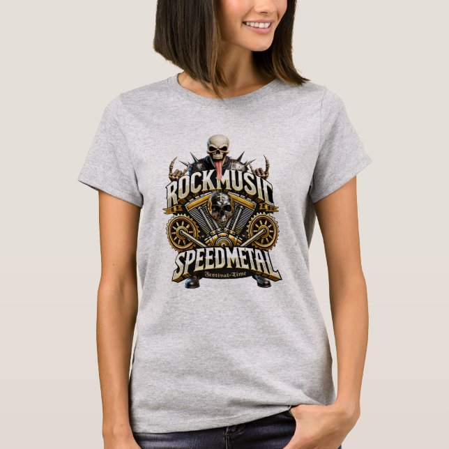 Camiseta Rockmusik Speedmetal Festival Outfit (Frente)