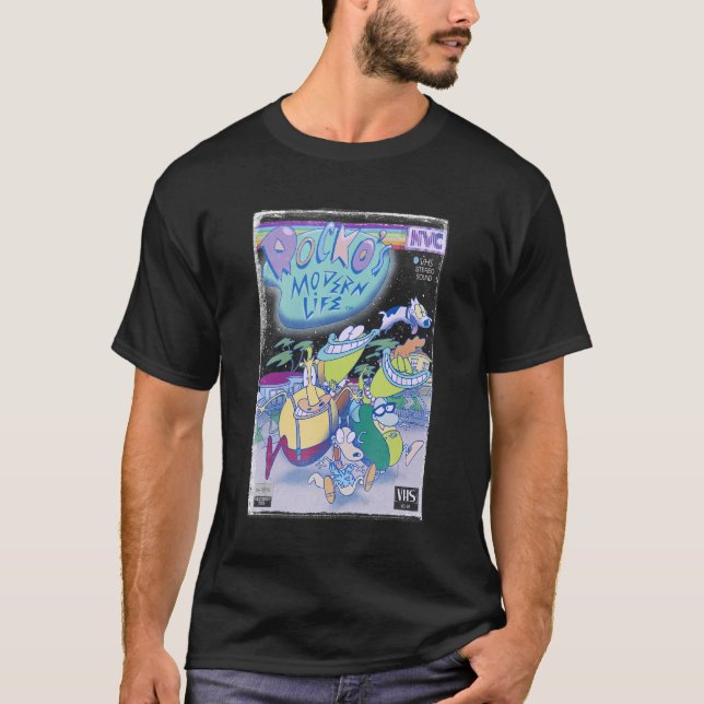 Camiseta Rocko Modern Life Group Shot (Frente)