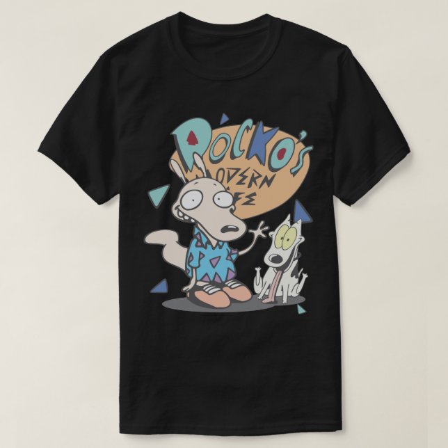 Camiseta Rockos Modern Life (Frente do Design)