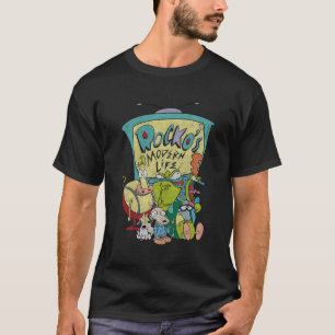 Camiseta Rockos Modern Life Group Shot Crewneck S