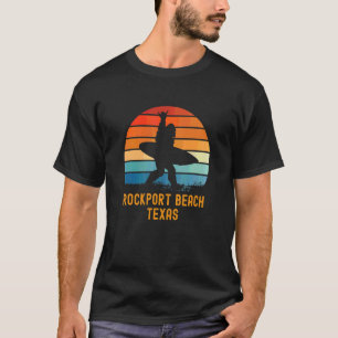 Camiseta Rockport Beach Texas Sasquatch Souvenir 1
