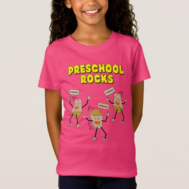 Camiseta Rocks Pré-Escolares (Frente)