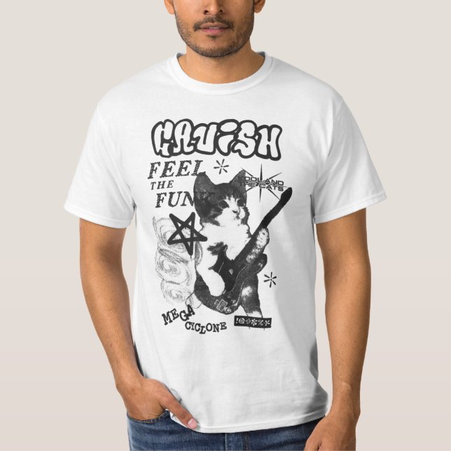 Camiseta Rockstar kitty shirt (Frente)