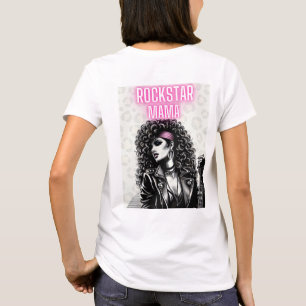 Camiseta Rockstar Mama: Mande Canalizar Sua Deusa Inner Roc