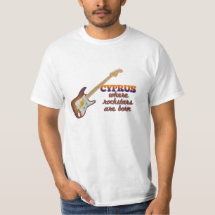 Camiseta Rockstars é nascido em Chipre