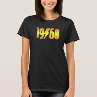 Camiseta Rockstars são Nasceres em 1960 Birthday Rock N Rol