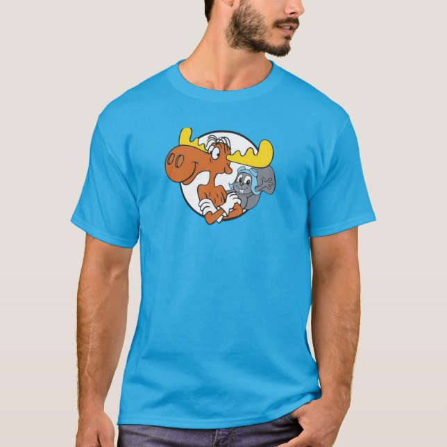 Camiseta Rocky & Bullwinkle (Frente)
