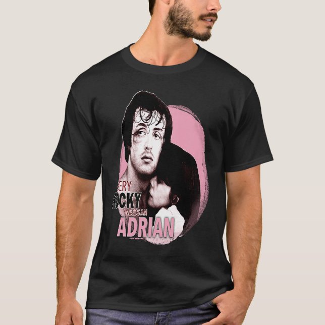 Camiseta Rocky Dia de os namorados Todo Rocky Precisa de um (Frente)