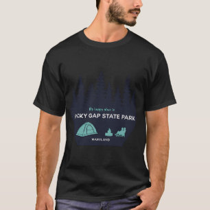 Camiseta Rocky Gap Parque Estadual Lugar Feliz