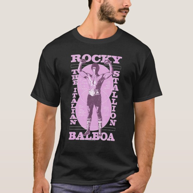 Camiseta Rocky Gun Show (Frente)