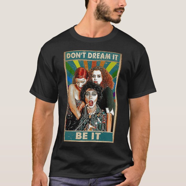 Camiseta Rocky Horror family retro (Frente)