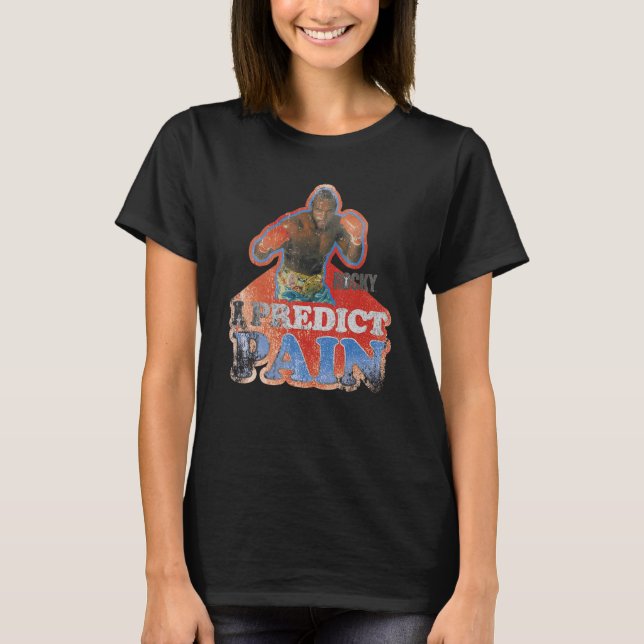 Camiseta Rocky III Eu Prevejo Dor (Frente)