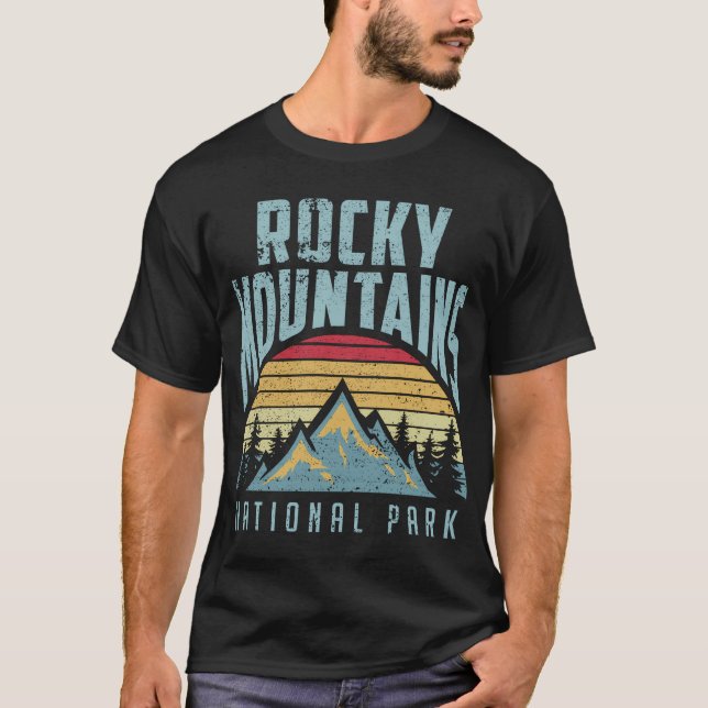Camiseta Rocky Mounates National Park Colorado (Frente)