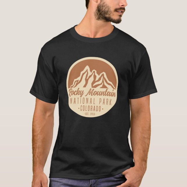 Camiseta Rocky Mountain National Park Colorado (Frente)
