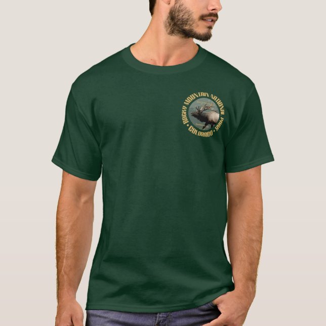 Camiseta Rocky Mountain NP (Frente)