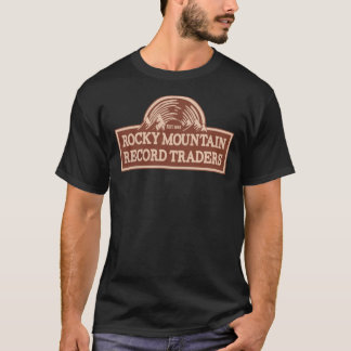 Camiseta Rocky Mountain Record Traders Logo - Life is Stran