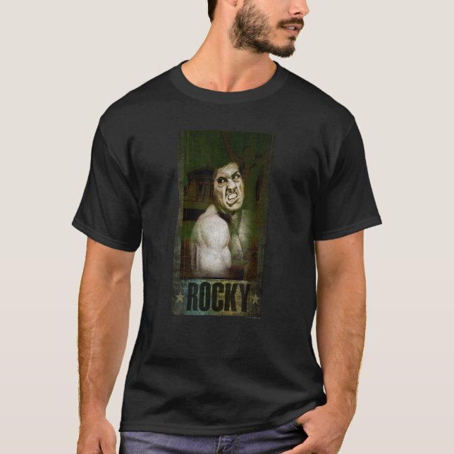 Camiseta Rocky O Rosto Da Vitória (Frente)
