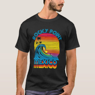 Camiseta Rocky Point Mexico Retro Throwback Surf & Beach So