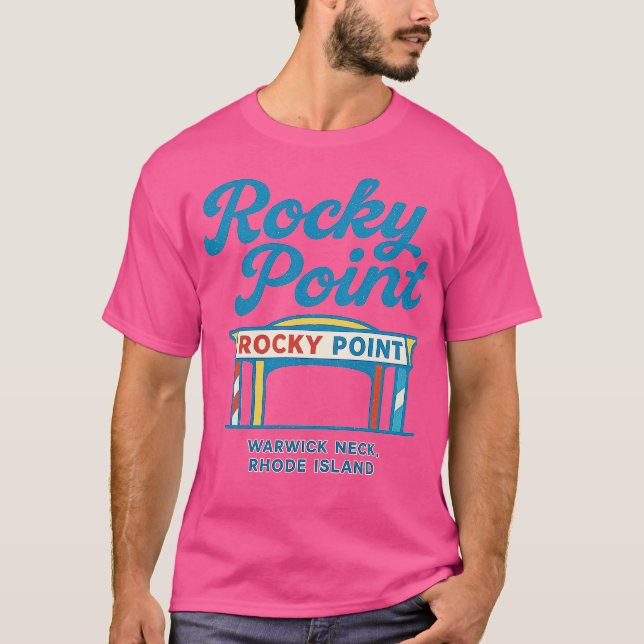 Camiseta Rocky Point Warwick, Rhode Island (Frente)