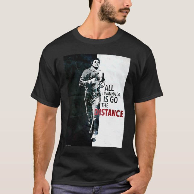 Camiseta Rocky Vai A Distância (Frente)