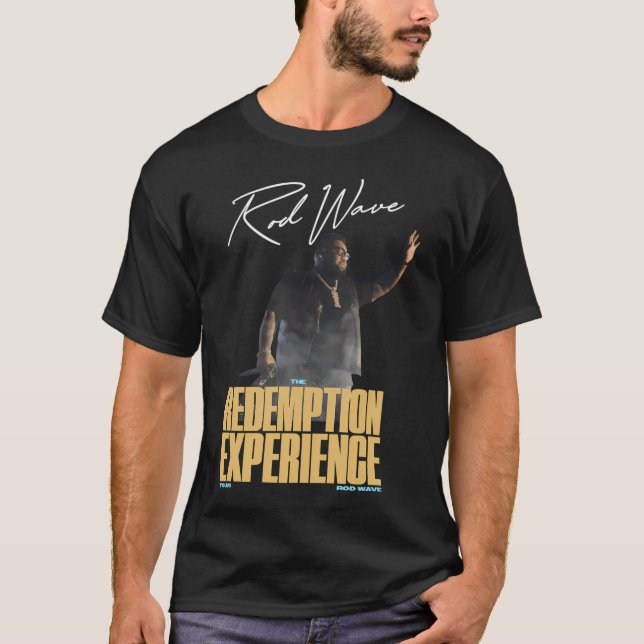 Camiseta Rod Wave The Redemption Experience Tour 2025 2026 (Frente)