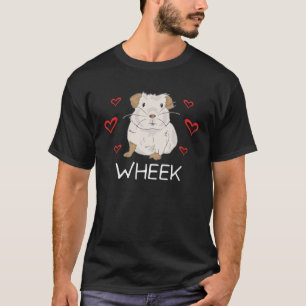 Camiseta Roda Cute Guiné Pig Love Pet Xmas